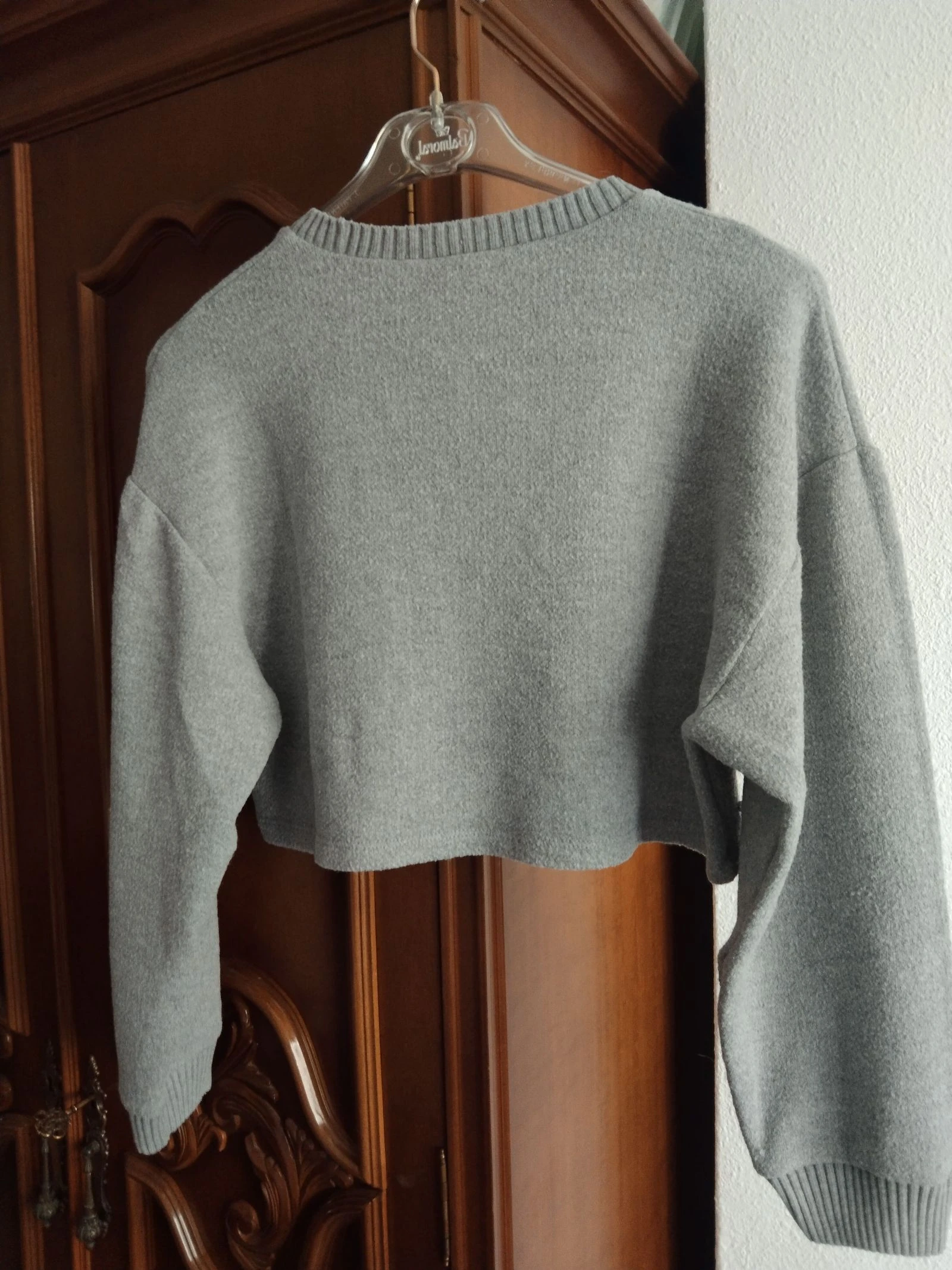 Pull Zara gris perle taille S – photo 2